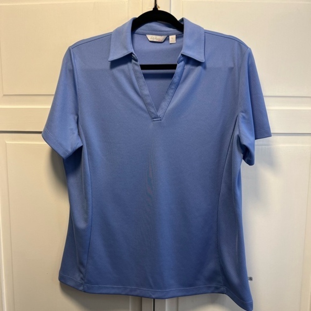 Lady Hagen Short Sleeve Athletic Top Size Women’s Large Color Purple